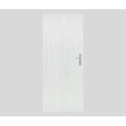 Bezpečnostní RC2 dveře Naturel Technické pravé 80 cm borovice bílá B2BB80P