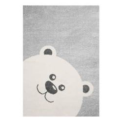 Dětský šedý koberec Zala Living Bear, 120 x 170 cm