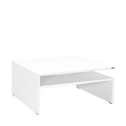 Čtvercový konferenční stolek SHP-640-DD-1, bílý