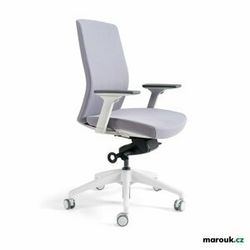 Kancelářská ergonomická židle Office Pro J2 WHITE BP — více barev, bez podhlavníku Šedá 206
