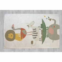 Dětský koberec Little Nice Things Love Animals, 195 x 135 cm