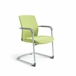 Jednací židle Office Pro JCON WHITE — více barev, nosnost 120 kg Zelená