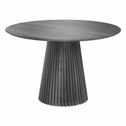 Černý stůl Kave Home Irune, ⌀ 120 cm