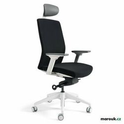 Kancelářská ergonomická židle Office Pro J2 WHITE SP — více barev, s podhlavníkem Černá 201