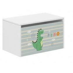 Wood Dětský box na hračky 69 x 40 x 40 cm - Dino