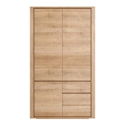 Ethnicraft designové skříně Shadow Cupboard - 3 doors/ 2 drawers