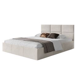 Čalouněná postel PORTO rozměr 120x200 cm Černá
