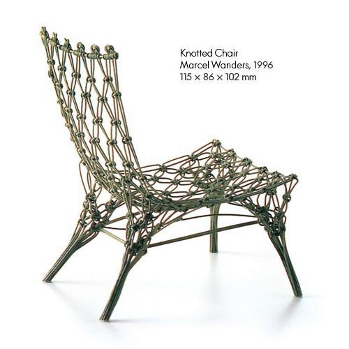 Vitra designové miniatury Knotted Chair
