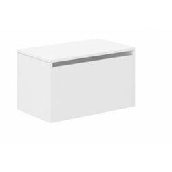 Wood Dětský box na hračky 69 x 40 x 40 cm - Bílý