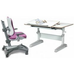 Dětský set Mayer – rostoucí židle MYCHAMP a rostoucí stůl EXPERT, růžový + dárek