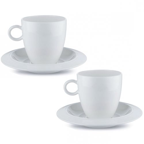 Alessi designový Set 2 šálků na kávu Bavero