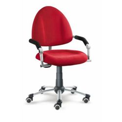 Rostoucí dětská židle na kolečkách Mayer FREAKY – s područkami Aquaclean červená 2436 08 30 461