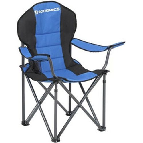 Rongomic Campingová skládací židle Kemi modro-černá