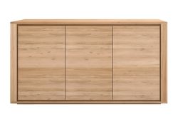 Ethnicraft designové komody Shadow Sideboard - 3 doors