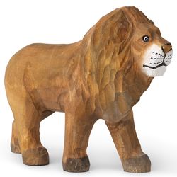 Ferm Living designové dřevěné hračky Animal Lion