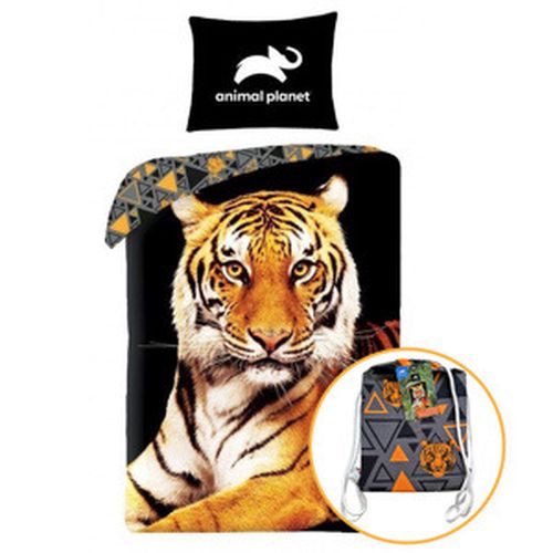 Herding Bavlněné povlečení Animal Planet Tiger, 140 x 200 cm, 70 x 90 cm + dárek zdarma