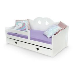 Dětská postel Tosia 80 x 160 cm Matrace: Matrace COMFY HR 10 cm, Rošt: Bez roštu