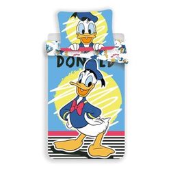 Jerry Fabrics Dětské bavlněné povlečení Donald Duck 03, 140 x 200 cm, 70 x 90 cm