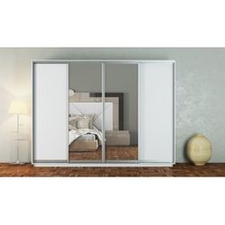 Skříň s posuvnými dveřmi GAMMA 300 cm, bílá