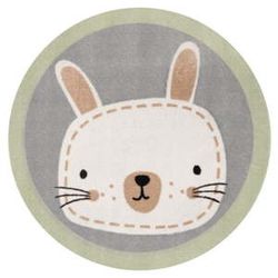 Dětský koberec Zala Living Rabbit, ⌀ 100 cm