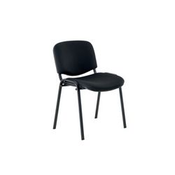 Stohovatelná židle ISO, černá
