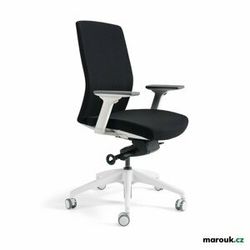 Kancelářská ergonomická židle Office Pro J2 WHITE BP — více barev, bez podhlavníku Černá 201