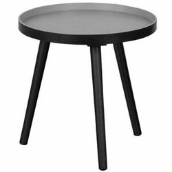 Hoorns Černý jasanový konferenční stolek Aisha 41 cm