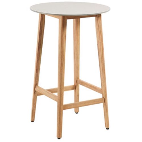 Dřevěný odkládací kulatý stolek LaForma Giorgia 70 cm